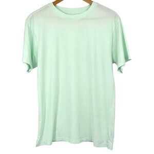 X Karla Size M Tee Shirt Green Short Sleeve Crew Neck 100% Cotton Casual